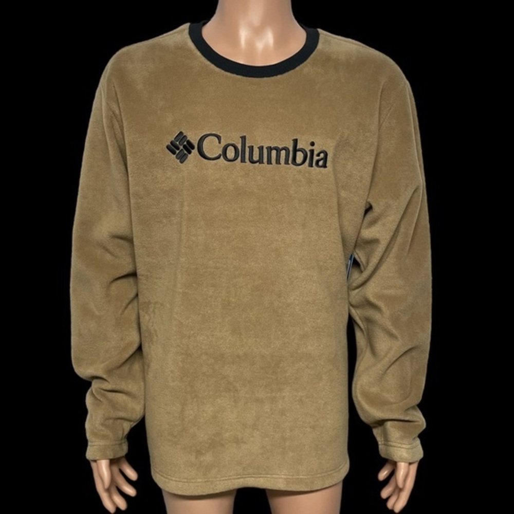Columbia Men’s Brown XL Steens Mountain Crew Sweatshirt NWT